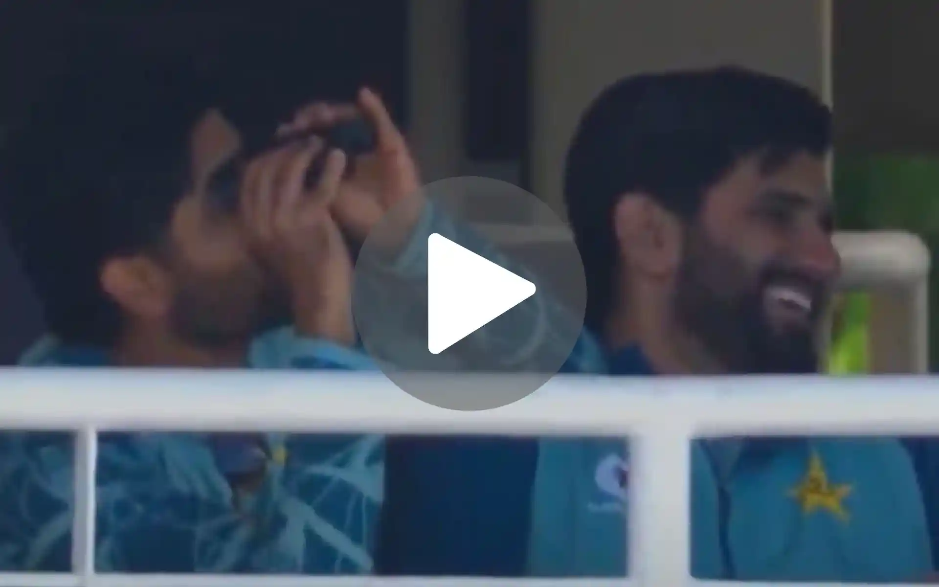 [Watch] Babar Azam Makes Pakistan Players Smile With Hilarious Binoculars Act